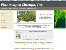 Tablet Screenshot of plants-chicago.com